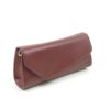 Clutch Bag aus braunem Rindsleder 1